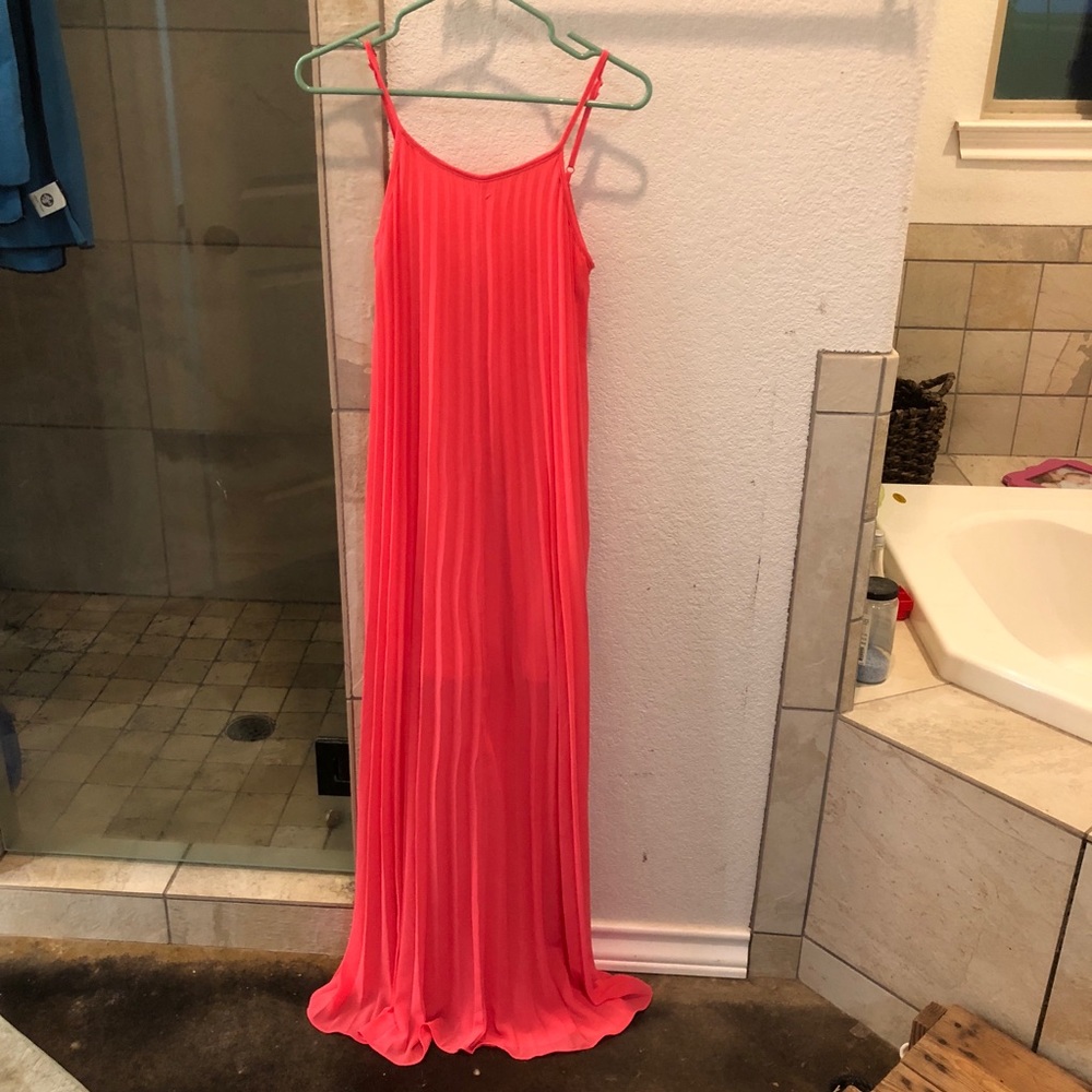 Hot Pink Maxi Dress